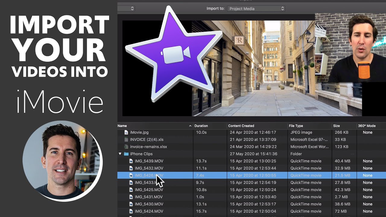 put youtube videos on imovie for mac for free